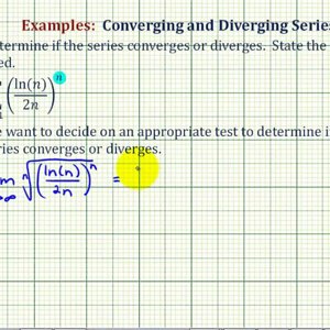 Infinite Series: The Root Test I