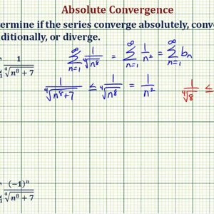 Ex 2: Determine if a Series Is Conditionally Convergent, Absolutely Convergent, or Divergent