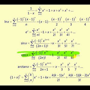 Differentiating and Integrating Using Power Series