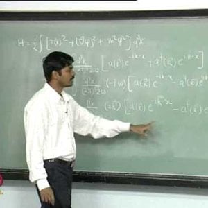 Quantum Field Theory by Dr. Prasanta Tripathy (NPTEL):- Lecture - 4: Quantization of Real Scalar Field - 2