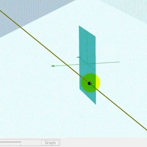 Ex: Find the Point Where a Line in 3D Intersects the xz-plane