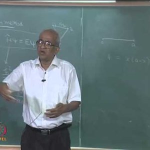Introductory Quantum Chemistry by Prof. K.L. Sebastian (NPTEL):- Lecture 38: Variation Method - Introduction