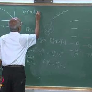 Introductory Quantum Chemistry by Prof. K.L. Sebastian (NPTEL):- Lecture 36: Pertubation Theory