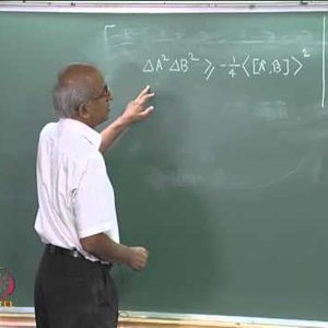 Introductory Quantum Chemistry by Prof. K.L. Sebastian (NPTEL):- Lecture 31: Generalized Uncertainty Principle