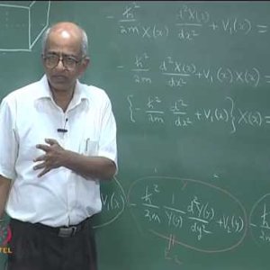 Introductory Quantum Chemistry by Prof. K.L. Sebastian (NPTEL):- Lecture 11: Particle in a 3 dimensional box