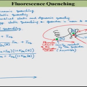 Basics of Fluorsence Spectroscopy by Prof. Pratik Sen (NPTEL):- Lecture: 24