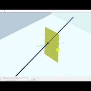 Ex: Find the Point of Intersection of a Line Given by a Vector Function and a Coordinate Plane