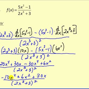 The Quotient Rule