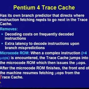 High Performance Computer Architecture by Prof. Ajit Pal (NPTEL):- Lecture 35: Case Studies (Contd.)