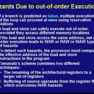 High Performance Computer Architecture by Prof. Ajit Pal (NPTEL):- Lecture 18: Dynamic Instruction Scheduling with Branch Prediction