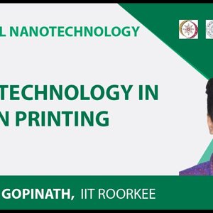Biomedical Nanotechnology by Prof. P. Gopinath (NPTEL):- Nanotechnology in Organ Printing