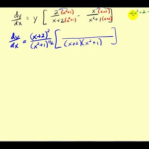 Logarithmic Differentiation