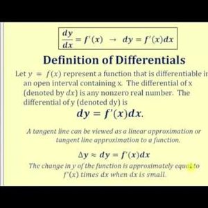 Introduction to Differentials