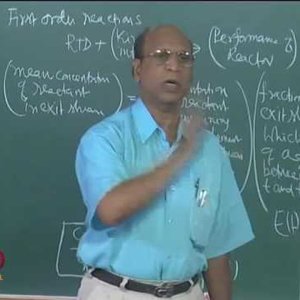 Chemical Reaction Engineering 1 (Homogeneous Reactors) by Prof K. Krishnaiah (NPTEL):- Lec 59: Direct use of RTD to predict conversion Part II