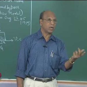 Chemical Reaction Engineering 1 (Homogeneous Reactors) by Prof K. Krishnaiah (NPTEL):- Lec 57: Multi-parameter model (MFR with dead space and bypass)