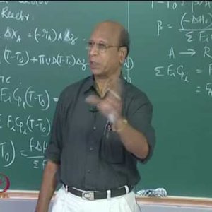 Chemical Reaction Engineering 1 (Homogeneous Reactors) by Prof K. Krishnaiah (NPTEL):- Lec 45: Non-isothermal Plug Flow Reactors Part II