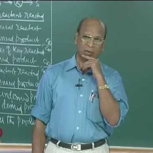 Chemical Reaction Engineering 1 (Homogeneous Reactors) by Prof K. Krishnaiah (NPTEL):- Lec 33: Multiple Reactions Part II