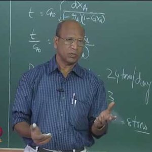 Chemical Reaction Engineering 1 (Homogeneous Reactors) by Prof K. Krishnaiah (NPTEL):- Lec 11: Design of Batch reactors Part II