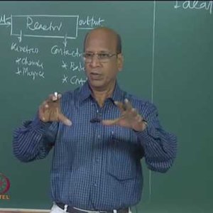 Chemical Reaction Engineering 1 (Homogeneous Reactors) by Prof K. Krishnaiah (NPTEL):- Lec 10: Design of Batch reactors Part I