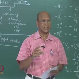Chemical Reaction Engineering 1 (Homogeneous Reactors) by Prof K. Krishnaiah (NPTEL):- Lec 9: Basics of Kinetics and Contacting