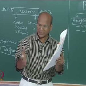 Chemical Reaction Engineering 1 (Homogeneous Reactors) by Prof K. Krishnaiah (NPTEL):- Lec 8: Homogeneous & Heterogeneous Reactions Part II