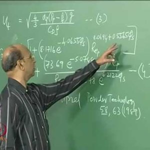 Chemical Reaction Engineering 2 (Heterogeneous Reactors) by Prof K. Krishnaiah (NPTEL):- Fluidized Bed Reactor Design Part IV