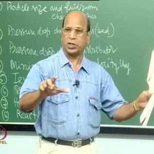 Chemical Reaction Engineering 2 (Heterogeneous Reactors) by Prof K. Krishnaiah (NPTEL):- Fluidized Bed Reactor Design Part II