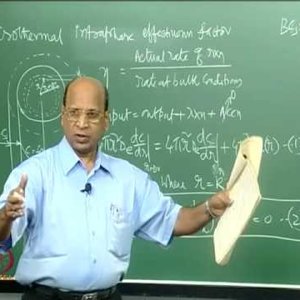 Chemical Reaction Engineering 2 (Heterogeneous Reactors) by Prof K. Krishnaiah (NPTEL):- Isothermal intraphase effectiveness factor Part I