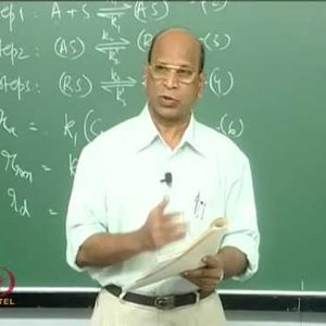 Chemical Reaction Engineering 2 (Heterogeneous Reactors) by Prof K. Krishnaiah (NPTEL):- LHHW Kinetic model contd. Part II