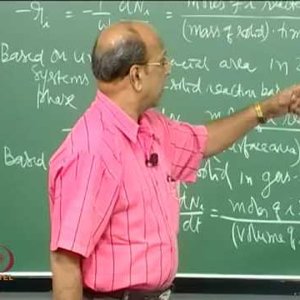 Chemical Reaction Engineering 2 (Heterogeneous Reactors) by Prof K. Krishnaiah:- Heterogeneous rate of reactions and different types of kinetic models