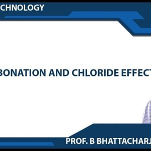 Concrete Technology by Dr. B. Bhattacharjee (NPTEL):- Carbonation and Chloride Effect
