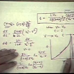 Fluid Mechanics by Prof. S.K. Som (NPTEL):- Lecture 44: A Few Unsteady Flow Phenomena in Practice Part I
