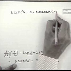 Fluid Mechanics by Prof. S.K. Som (NPTEL):- Lecture 42: Flows with a Free Surface Part II