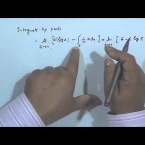 Real Analysis by Prof. P. D. Srivastava (NPTEL):- Convergence Test for Improper Integrals