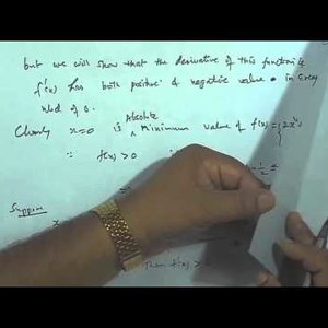 Real Analysis by Prof. P. D. Srivastava (NPTEL):- Application of MVT , Darboux Theorem, L Hospital Rule