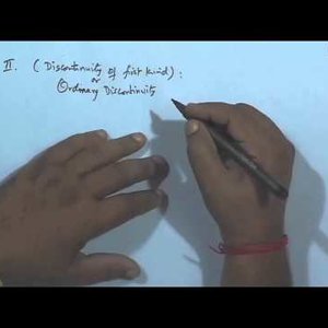 Real Analysis by Prof. P. D. Srivastava (NPTEL):- Types of Discontinuities, Continuity and Compactness