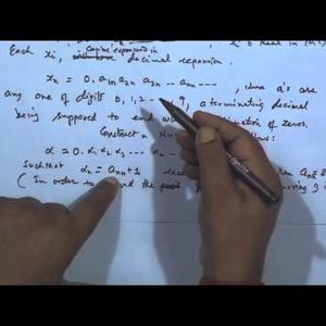 Real Analysis by Prof. P. D. Srivastava (NPTEL):- Types of Sets with Examples, Metric Space