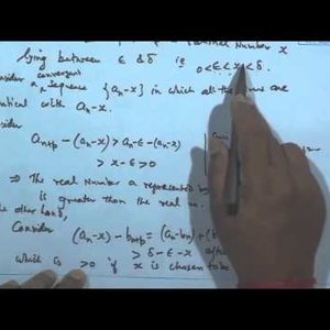 Real Analysis by Prof. P. D. Srivastava (NPTEL):- Equivalence of Dedekind and Cantor's Theory