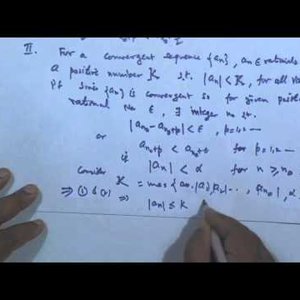 Real Analysis by Prof. P. D. Srivastava (NPTEL):- Cantor's Theory of Irrational Numbers