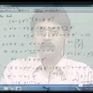 Applied Multivariate Analysis (NPTEL):- Lecture 11: Wishart distribution and it's properties - 1