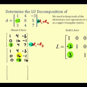 LU Decomposition - Shortcut