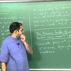 Advanced Complex Analysis - Part 1 (NPTEL):- Constructing the Riemann Surface for the Complex Logarithm