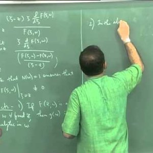 Advanced Complex Analysis - Part 1 (NPTEL):- Proof of the Implicit Function Theorem: The Integral Formula for & Analyticity