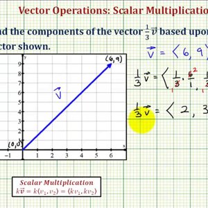 Ex: 2D Vector Scalar Multiplication