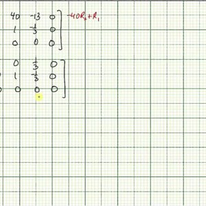 Ex: Determine if Vectors are Linearly Independent or Linearly Dependent (Dependent)