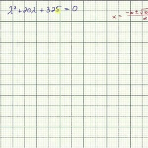 Ex: Find the Eigenvalues of a 2x2 Matrix (Complex)