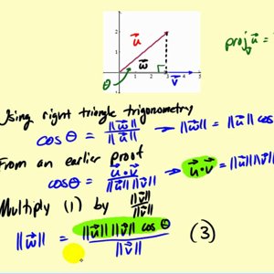 Proof of the Vector Projection Formula