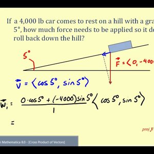 Vector Applications:  Force and Work