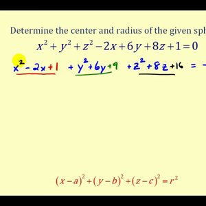 The Equation of a Sphere