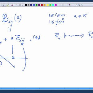 Linear Algebra by Prof. Dilip Patil (NPTEL):- Lecture 45: Elementary operations on matrices